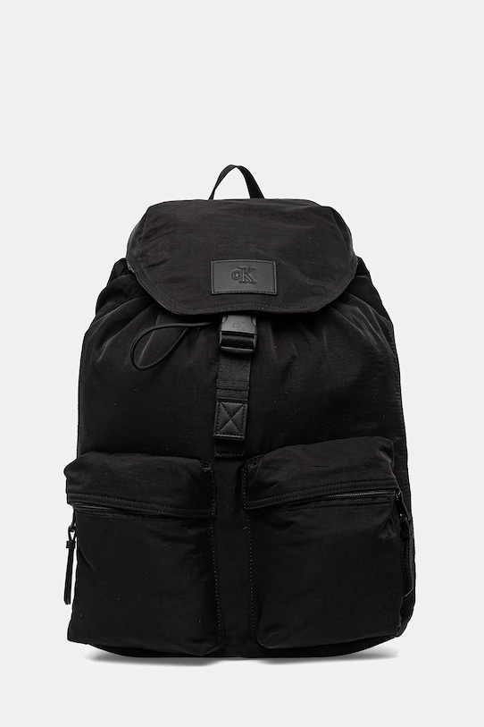 Σακίδιο πλάτης Calvin Klein Jeans υφασμάτινο μαύρο LV04G3085G