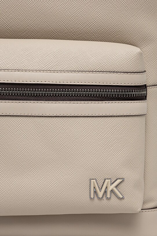 Шкіряний рюкзак Michael Kors бежевий 33S5TEDM2L
