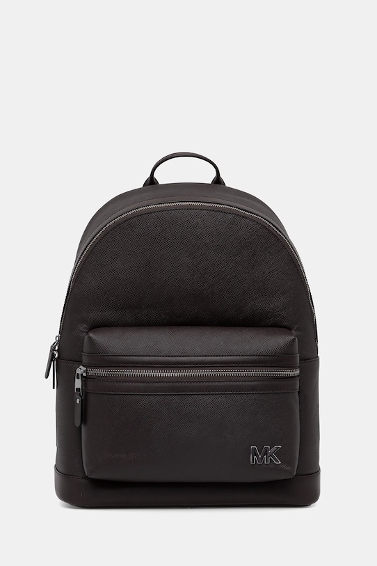 Шкіряний рюкзак Michael Kors лицьова шкіра коричневий 33S5TEDM2L