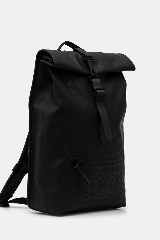 Rains plecak Rolltop Rucksack W3 13320.102 czarny SS25