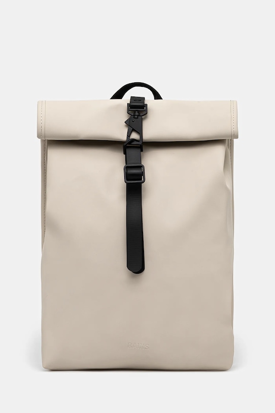 Batoh Rains Rolltop Rucksack Mini W3 hladký béžová 13330.26