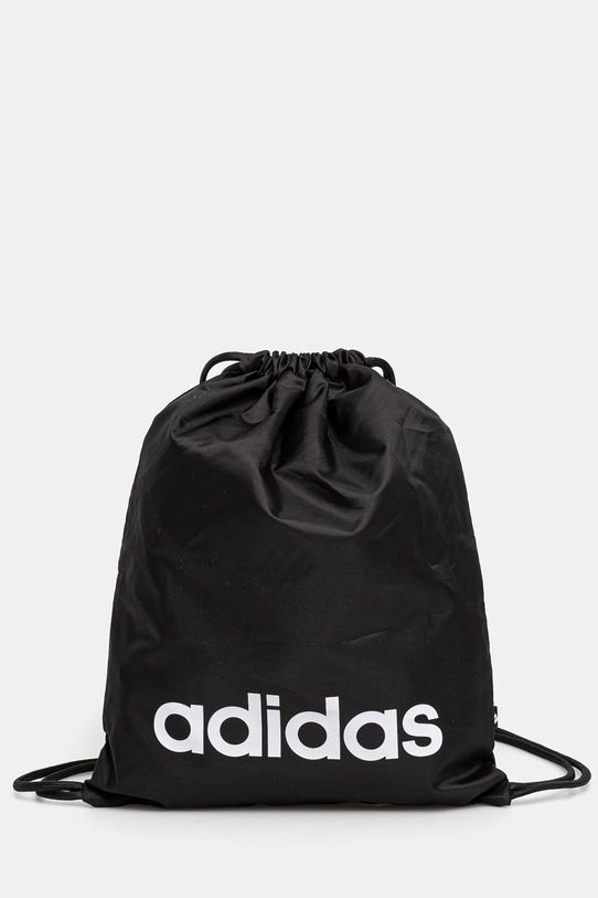 Рюкзак adidas LINEAR GYMSACK надрук чорний JE8342