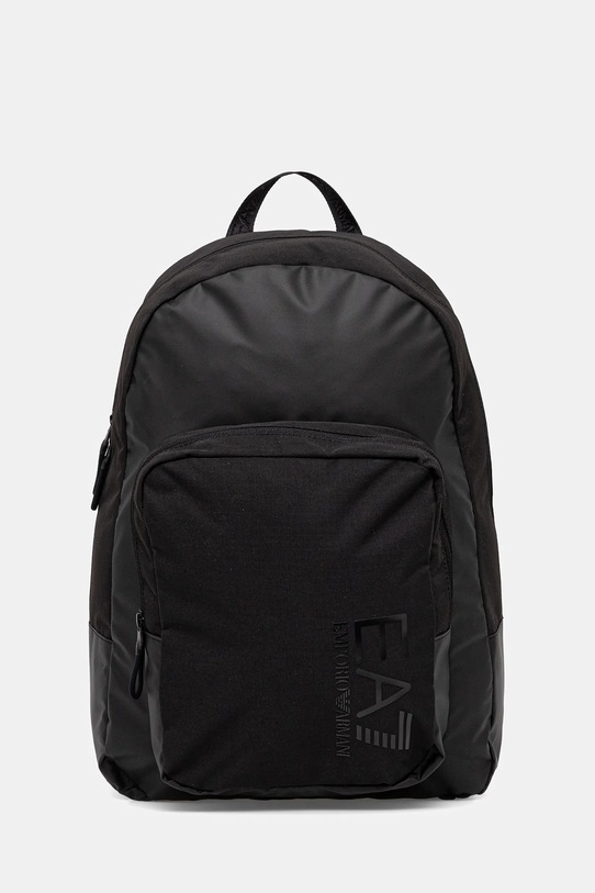 Раница EA7 Emporio Armani надпис черен AF13820.7X000113