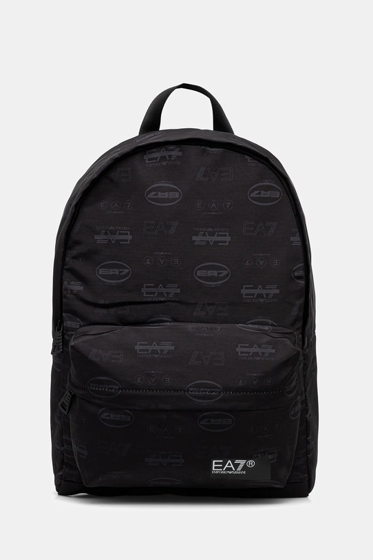 Рюкзак EA7 Emporio Armani узор чёрный AF10465.7X000001