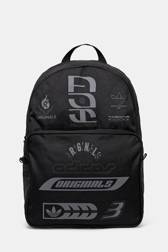 Ruksak adidas Originals tekstil crna JD5368