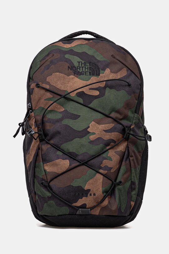 Batoh The North Face Jester vzorovaný zelená NF0A3VXFKAH1