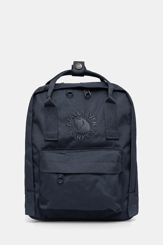Рюкзак Fjallraven Re-Kanken Mini гладкий темно-синій F23549