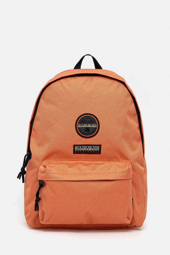 Napapijri plecak Voyage 3 tekstylny pomarańczowy NP0A4GGHA691