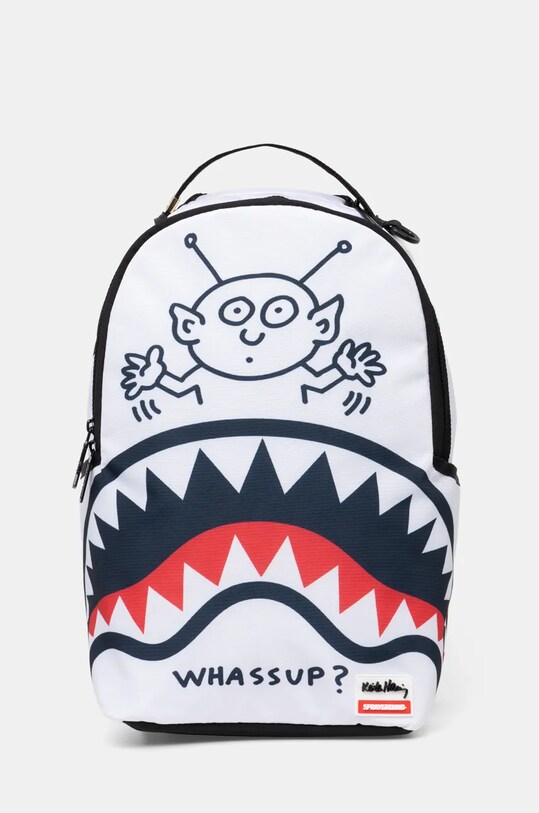 Sprayground rucsac incape in A4 alb 910B6913NSZ