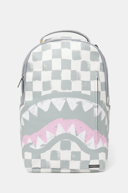 Σακίδιο πλάτης Sprayground απομίμηση λείου δέρματος γκρί 910B6766NSZ