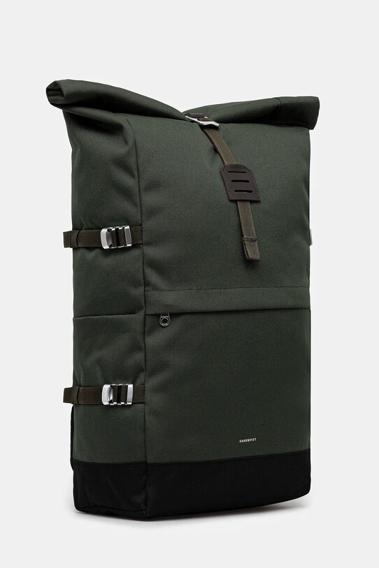 Ruksak Sandqvist Icon Rolltop L 251305606 zelena SS25