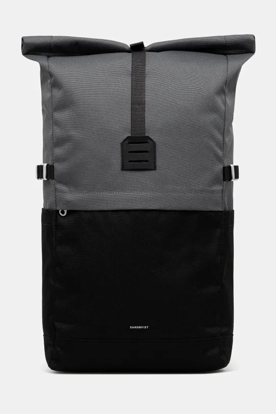 Рюкзак Sandqvist Icon Rolltop M гладкий чёрный 251404103