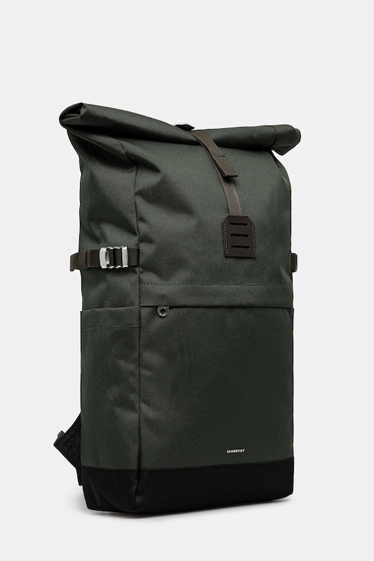 Раница Sandqvist Icon Rolltop M 251404606 зелен SS25
