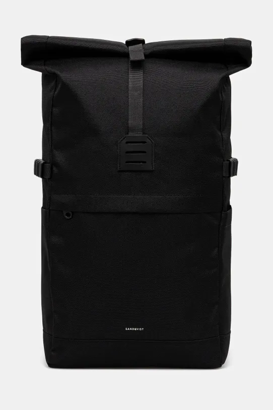 Раница Sandqvist Icon Rolltop M изчистен черен 251404995
