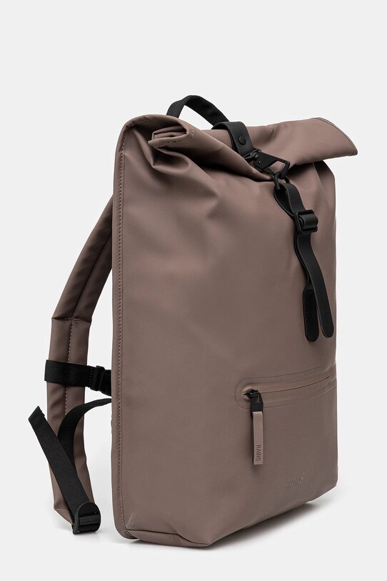 Rains backpack Rolltop Rucksack W3 13320.110 brown SS25