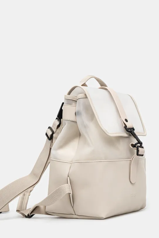 Rains plecak Split Bucket Backpack W3 14140.107 beżowy SS25