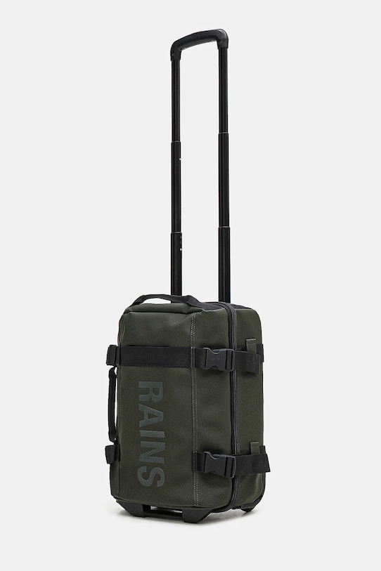 Rains valiza Texel Cabin Bag Mini W3 14790.03 verde SS25