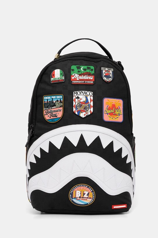 Sprayground plecak mieści A4 czarny 910B7220NSZ