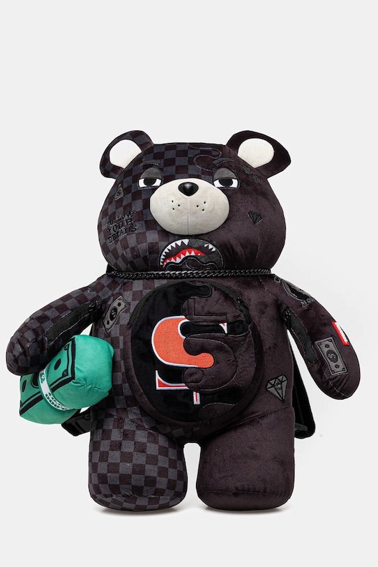 Sprayground rucsac nu incape in A4 negru 910B7476NSZ