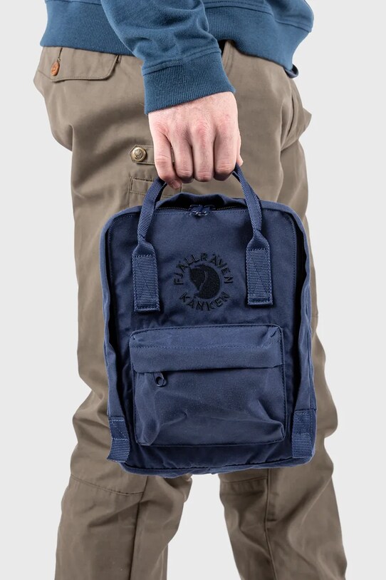 Аксессуары Рюкзак Fjallraven Re-Kanken Mini F23549.041 голубой