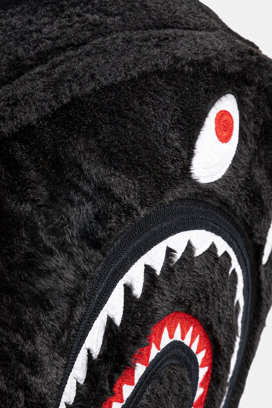 A Bathing Ape plecak Shark fur daypack czarny 1K80189001