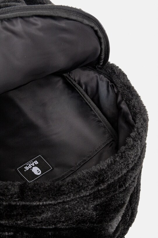 A Bathing Ape plecak Shark fur daypack 1K80189001 czarny