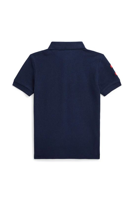 Дитяче бавовняне поло Polo Ralph Lauren 322703635100 темно-синій SS25