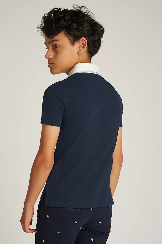 Tommy Hilfiger polo dziecięce czarny KB0KB09332.128.176.PPYA