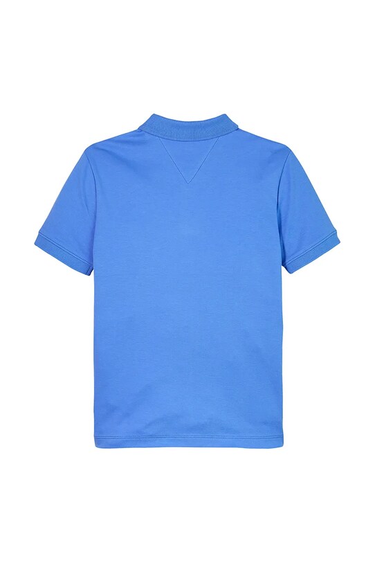 CHLAPEC Dětská bavlněná polokošile Tommy Hilfiger KB0KB09333.116.122.PPYA modrá