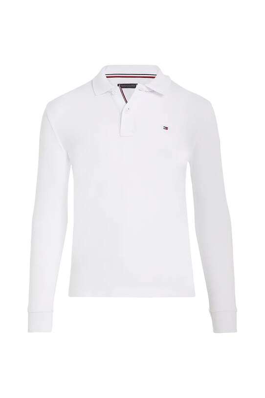 Tommy Hilfiger longsleeve copii KB0KB09664.PPYA alb SS25