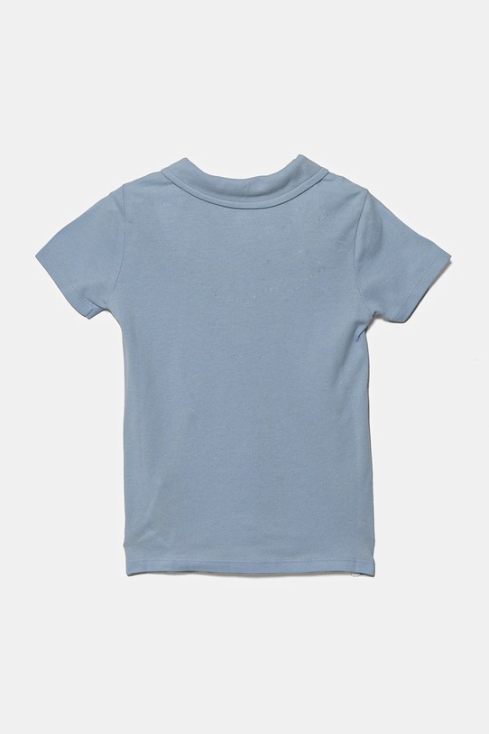 Guess polo bawełniane dziecięce N2GP03.KAPY0.PPYA niebieski AA00