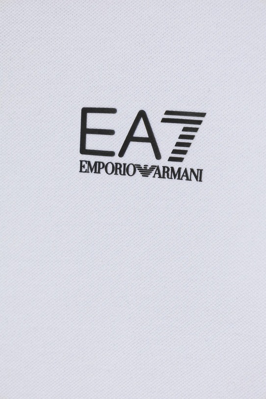CHLAPEC Dětské polo tričko EA7 Emporio Armani 7B000023.AF12901 bílá