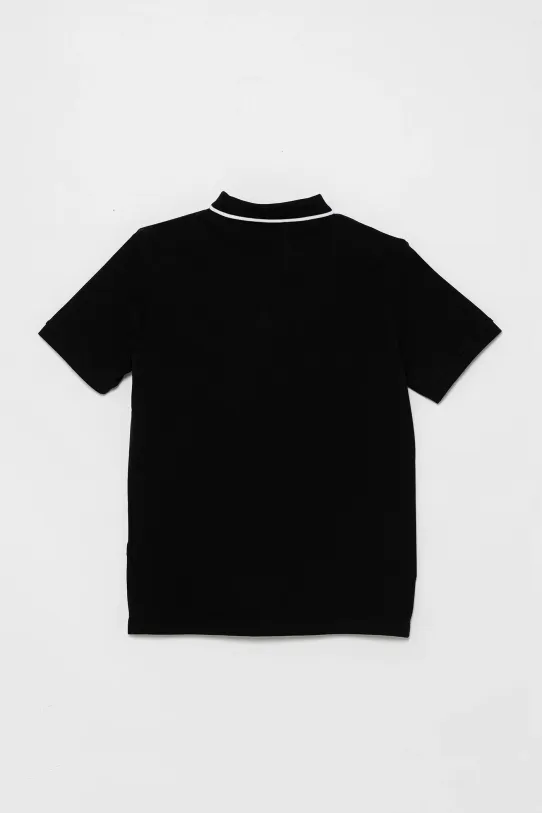EA7 Emporio Armani polo dziecięce 7B000023.AF12901 czarny SS25