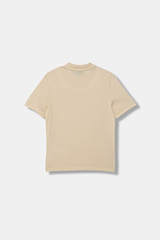 EA7 Emporio Armani polo pentru copii din bumbac 7B000022.AF10378 bej SS26