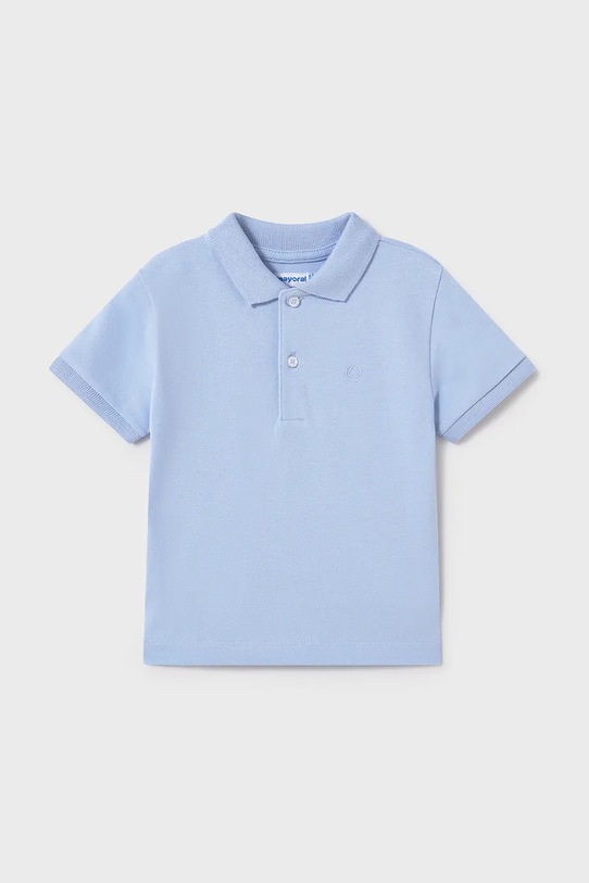Pamučna polo majica Mayoral pamuk plava 102.3F.Baby.PPYA