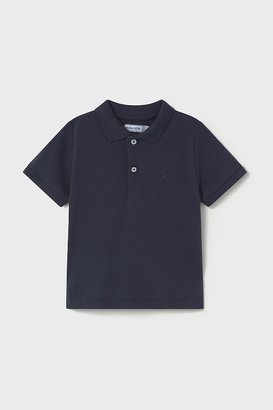 Mayoral polo bawełniane dziecięce bawełna czarny 102.3F.Baby.PPYA
