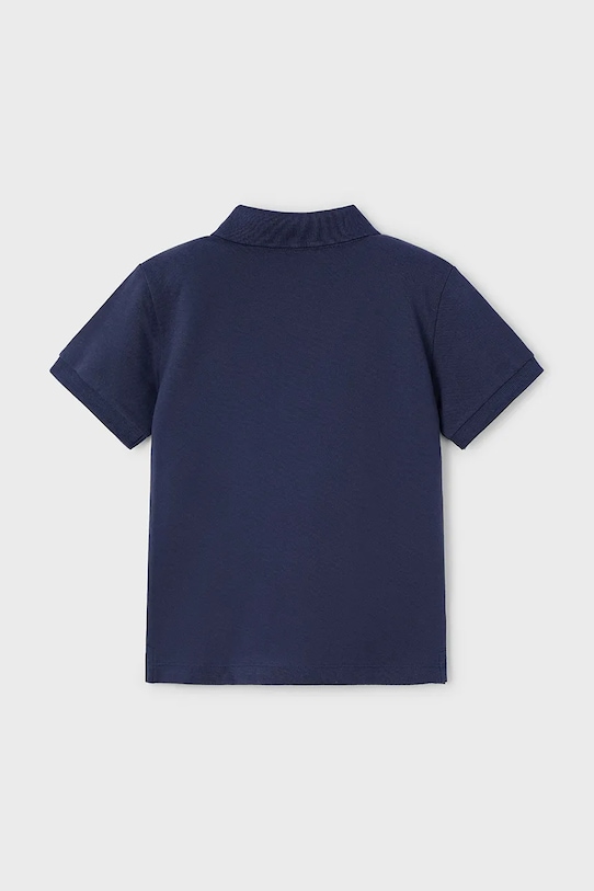 Dětská bavlněná polokošile Mayoral 150.5E.Mini.PPYA námořnická modř SS25