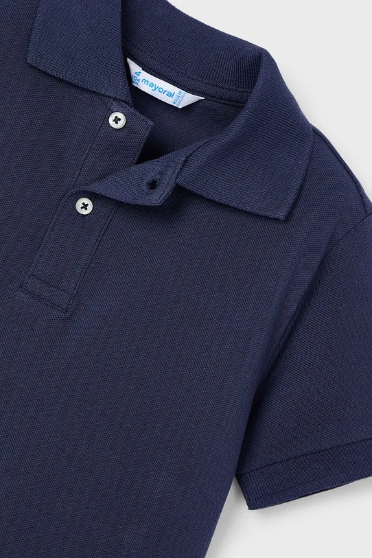 CHLAPEC Dětská bavlněná polokošile Mayoral 150.5E.Mini.PPYA námořnická modř