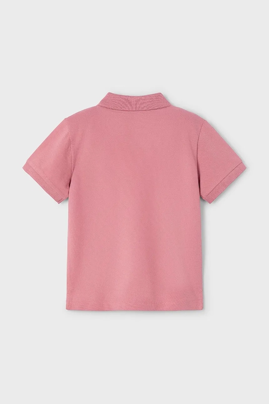 Dětská bavlněná polokošile Mayoral 150.5E.Mini.PPYA červená SS25