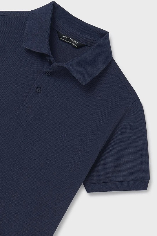 Băieți Mayoral tricouri polo din bumbac pentru copii 890.7C.Junior.PPYA bleumarin