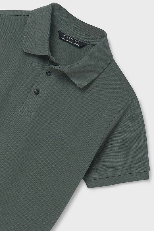 Chłopiec Mayoral polo bawełniane dziecięce 890.7C.Junior.PPYA zielony