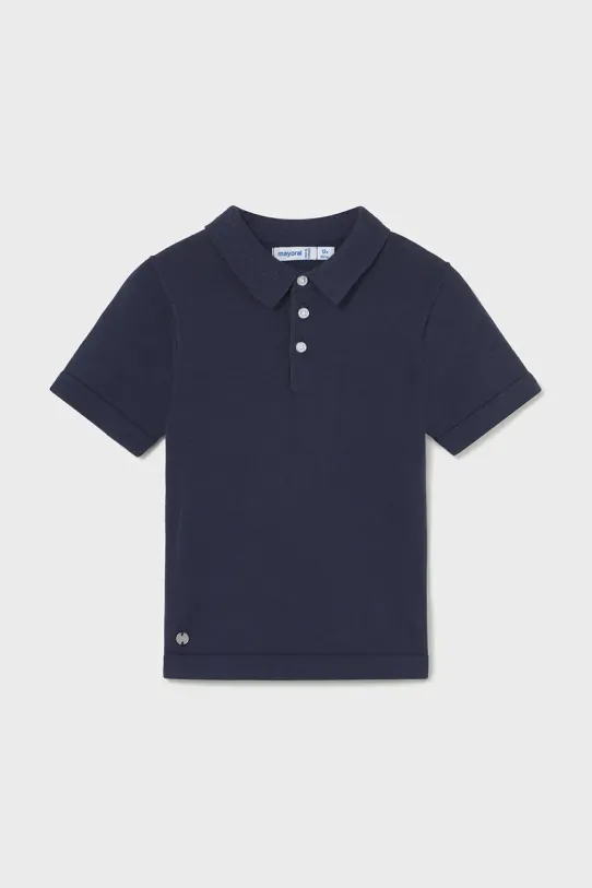 Mayoral polo bambino con colletto blu navy 1106.3A.Baby.PPYA