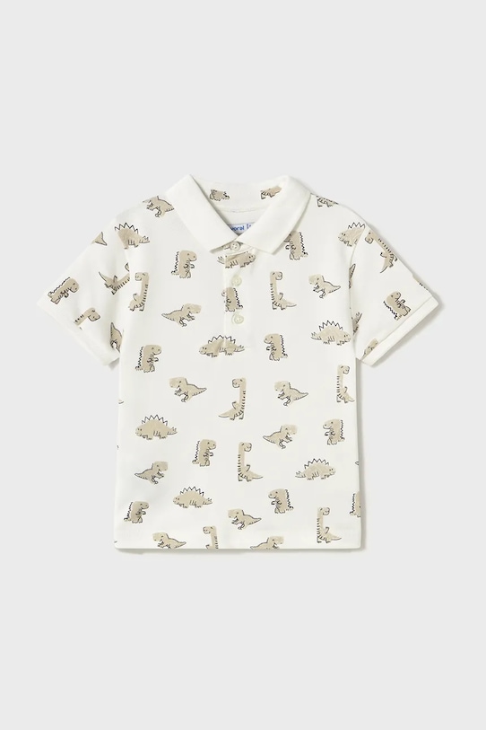 Детское поло Mayoral с эластаном бежевый 1109.3F.Baby.PPYA