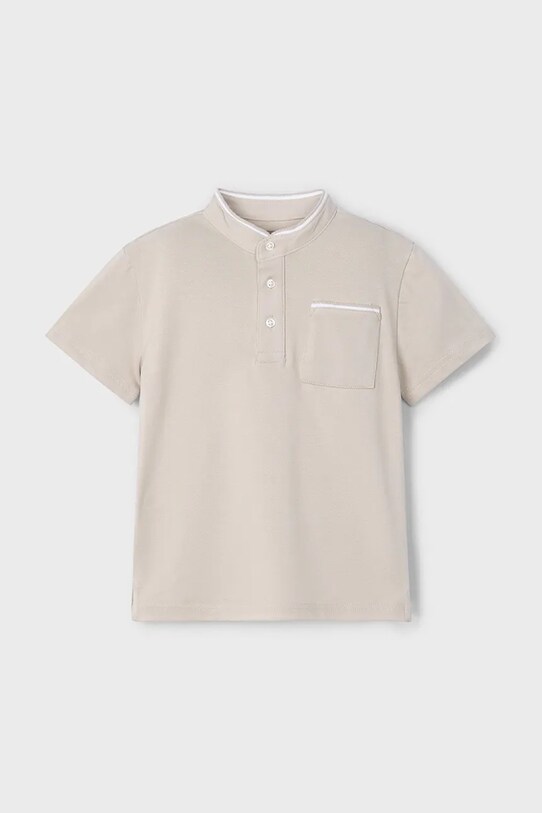 Detské polo tričko Mayoral s elastanom béžová 3102.5A.Mini.PPYA