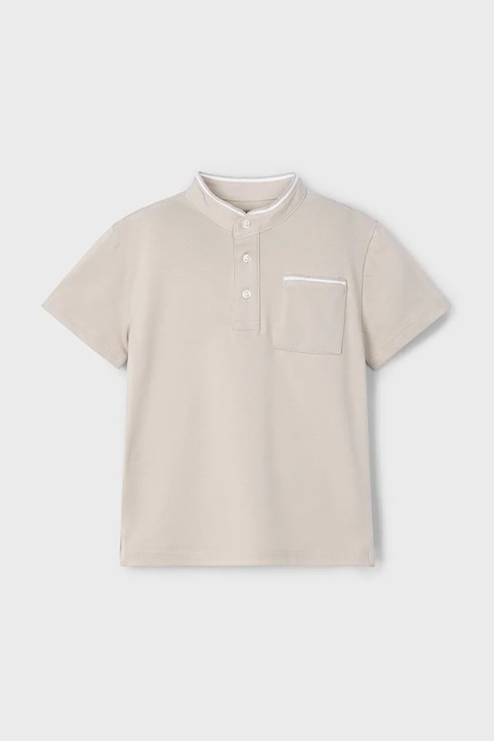 Detské polo tričko Mayoral s elastanom béžová 3102.5A.Mini.PPYA
