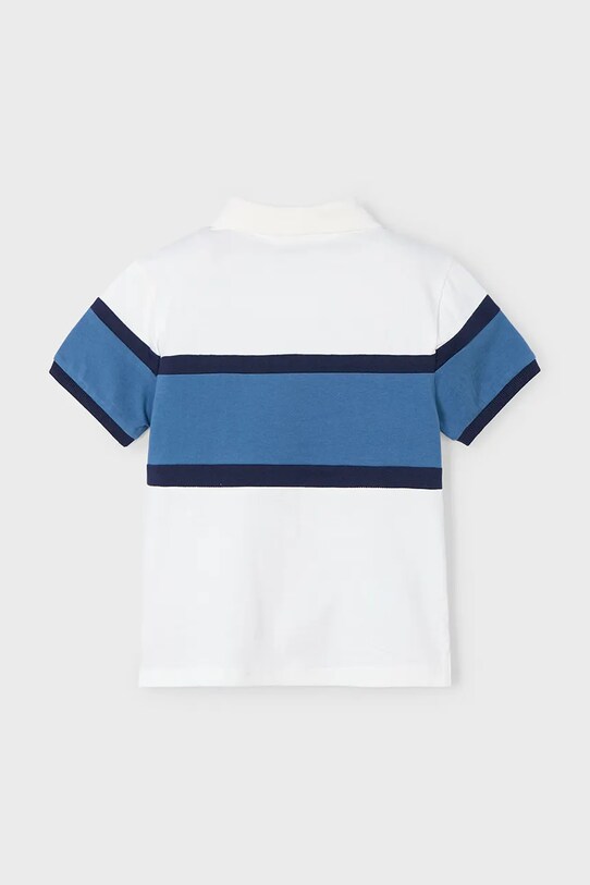 Αγορίστικα Παιδικά βαμβακερά μπλουζάκια πόλο Mayoral 3103.5B.Mini.PPYA μπλε