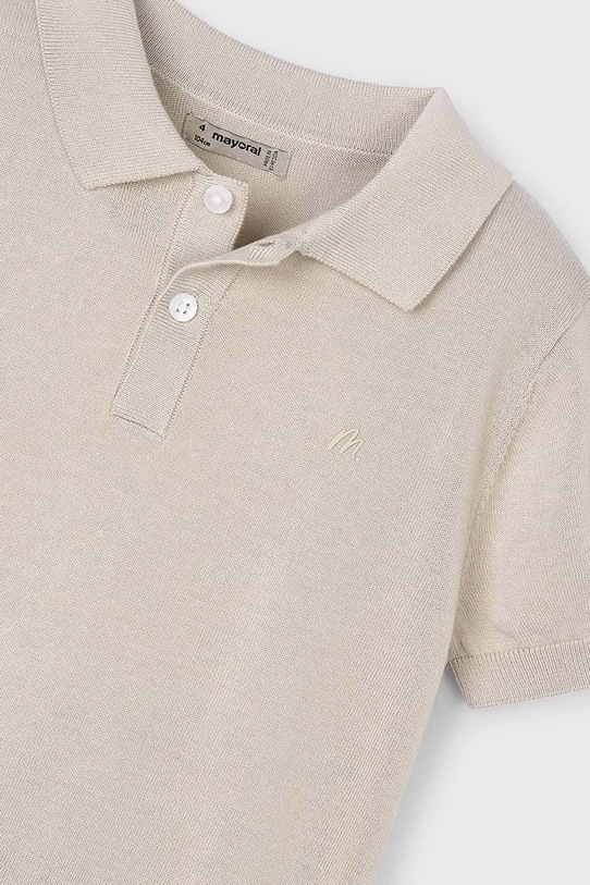 Băieți Mayoral tricou polo copii 3104.5C.Mini.PPYA bej