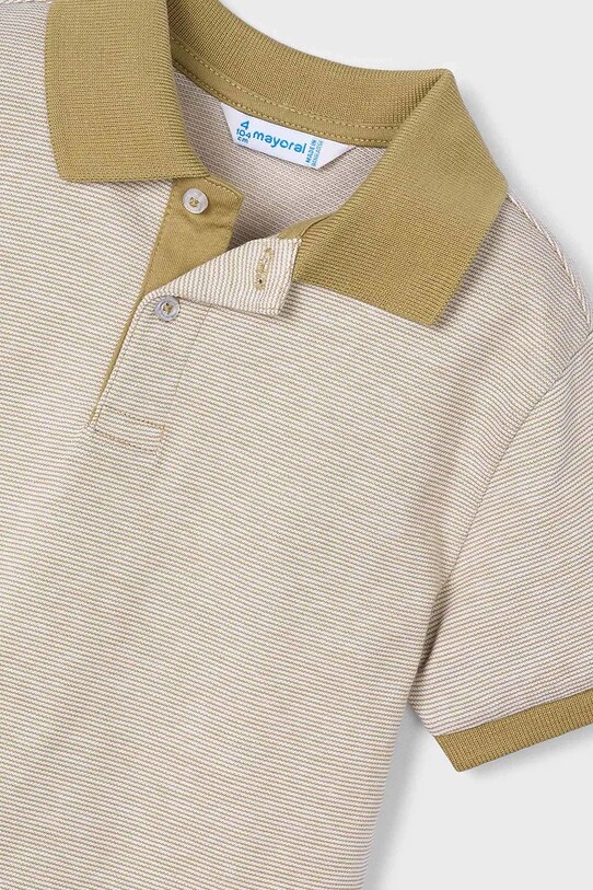 Хлопчик Дитяче поло Mayoral 3105.5C.Mini.PPYA бежевий