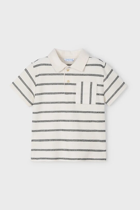 Mayoral polo in lana bambino/a con colletto beige 3107.5E.Mini.PPYA