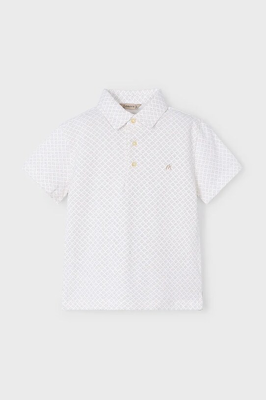 Mayoral tricou polo copii 3101.5A.Mini.PPYA bej SS25